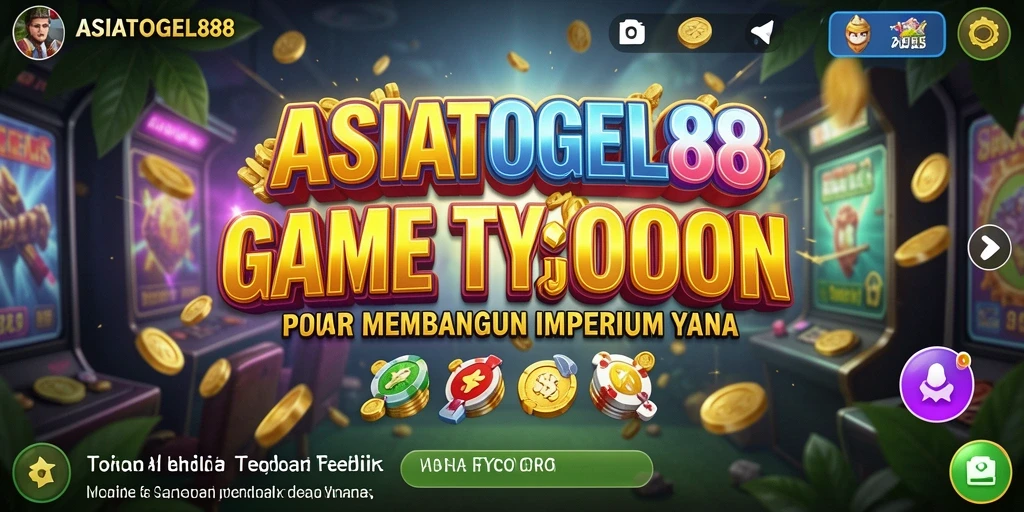 Screenshot gameplay ASIATOGEL88 yang menunjukkan pengelolaan bisnis.