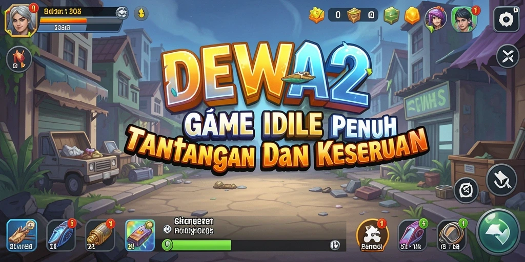 Tampilan menarik dari gameplay DEWA22 yang menghibur.