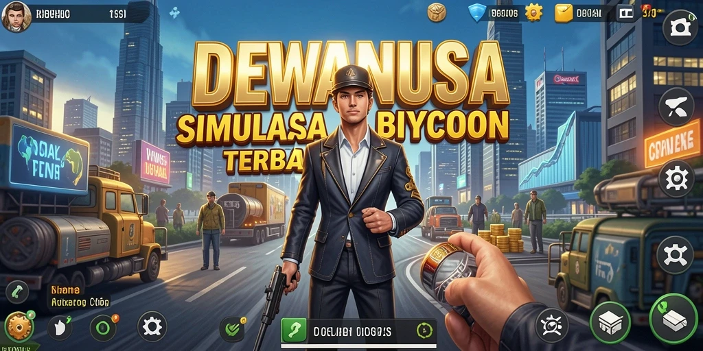 Tangkapan layar DEWANUSA menampilkan pengalaman gameplay Tycoon yang mendebarkan.