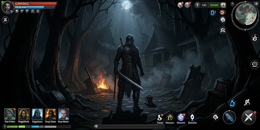 Gameplay menegangkan di IDRKING dengan suasana Horror yang mendalam.
