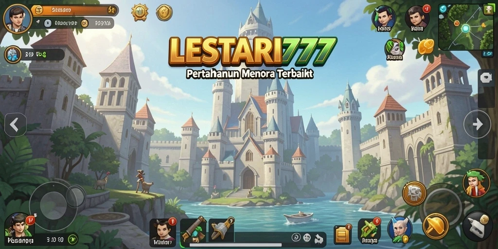 Gameplay LESTARI777 yang mendebarkan dalam Tower Defense.