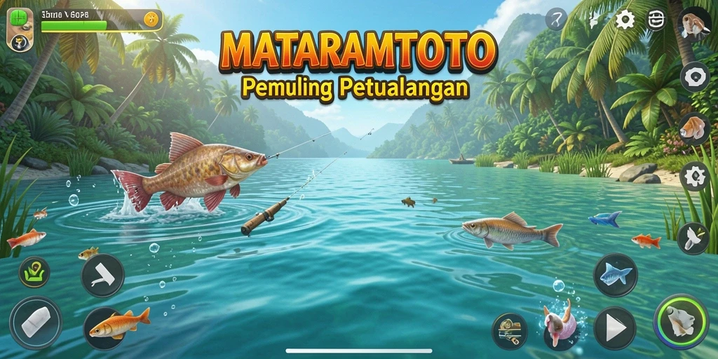 Tangkapan ikan yang menarik dalam gameplay MATARAMTOTO.