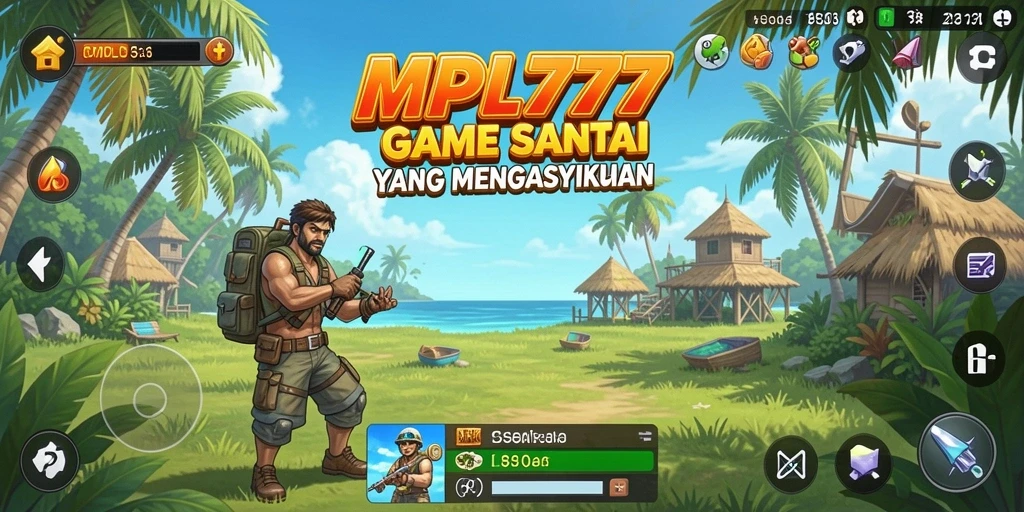 Screenshot menunjukkan aksi seru dalam gameplay MPL777.