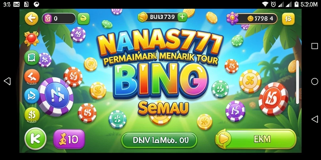 Tampilan gameplay seru dan interaktif dari NANAS777.