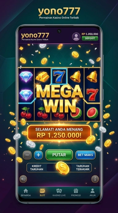 Tampilan antarmuka yono777 yang intuitif memudahkan navigasi.